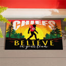 Kansas City Chiefs Bigfoot PVC Mat, 28"x16"