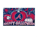 Atlanta Braves Halloween PVC Mat, 28"x16"