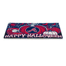 Atlanta Braves Halloween PVC Mat, 28"x16"