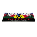 University of Kansas Bigfoot PVC Mat, 28"x16"