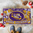 Louisiana State University Holiday PVC Mat, 28"x16"