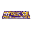 Louisiana State University Holiday PVC Mat, 28"x16"