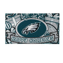 Philadelphia Eagles Holiday PVC Mat, 28"x16"