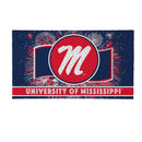 University of Mississippi Patriotic PVC Mat, 28"x16"