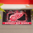 Detroit Red Wings Patriotic PVC Mat, 28"x16"