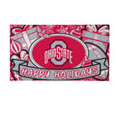 Ohio State University Holiday PVC Mat, 28"x16"