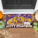 Louisiana State University Halloween PVC Mat, 28"x16"