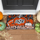 Oklahoma State University Halloween PVC Mat, 28"x16"