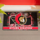 Ottawa Senators Patriotic PVC Mat, 28"x16"