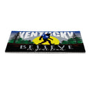 University of Kentucky Bigfoot PVC Mat, 28"x16"