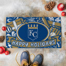 Kansas City Royals Holiday PVC Mat, 28"x16"