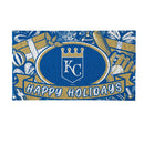 Kansas City Royals Holiday PVC Mat, 28"x16"