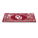 University of Oklahoma Holiday PVC Mat, 28"x16"