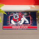 Fresno State Patriotic PVC Mat, 28"x16"