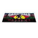 St Louis Cardinals Bigfoot PVC Mat, 28"x16"