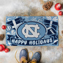 University of North Carolina Holiday PVC Mat, 28"x16"
