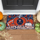 University of Virginia Halloween PVC Mat, 28"x16"