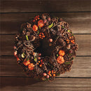 Napa Home Garden, HARVEST 16" WREATH,rr205