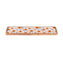 VivaStyle Sunflower Fields Serveware, Rectangular Wood Serving Tray, 18"L