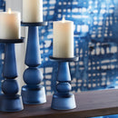 NAPA Home & Garden, BARCLAY BUTERA ANTERO GLASS CANDLE STAND SMALL,SE400