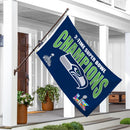 Seattle Seahawks, Superbowl Multi Win, Football 3x5 Flag