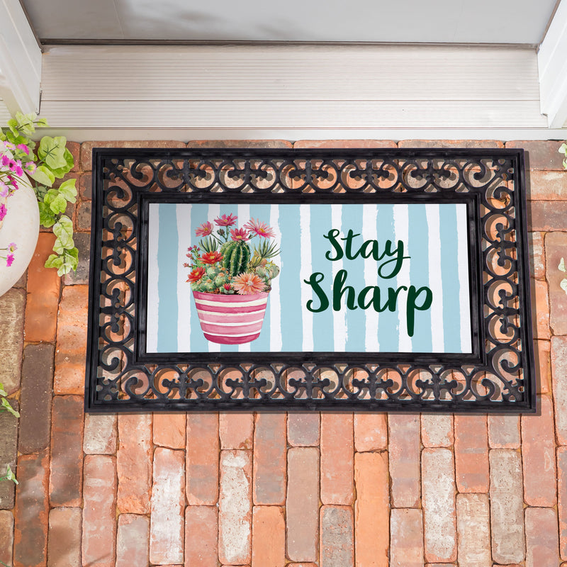 Welcoming Succulent Sassafras Switch Mat