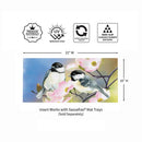 Chickadee Charm Blossoms Sassafras Switch Mat
