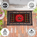 Plaid Joy Wreath Sassafras Switch Mat