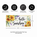 Hello Sunshine Sunflower Sassafras Switch Mat