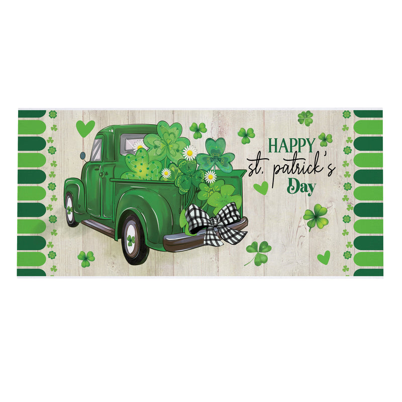 Happy St. Patrick's Day Truck Sassafras Switch Mat