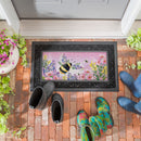 Pollinator Garden Pink Florals Bee Sassafras Switch Mat