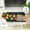 Welcome Citrus Slice Sassafras Switch Mat