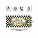 Merry Christmas Holly Sassafras Switch Mat