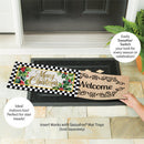 Merry Christmas Holly Sassafras Switch Mat