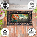 Hello Fall Pumpkin & Leaves Sassafras Switch Mat