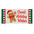 Festive Gingerbread Man Sassafras Switch Mat