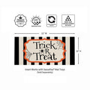 Striped Trick or Treat Sassafras Switch Mat
