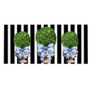 Topiary With Bow Sassafras Switch Mat