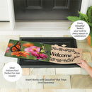 Cottage Garden Monarch Visit Sassafras Switch Mat