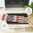 Winter Grove Raccoons Sassafras Mat
