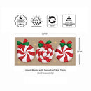 Peppermint Wishes Sassafras Switch Mat