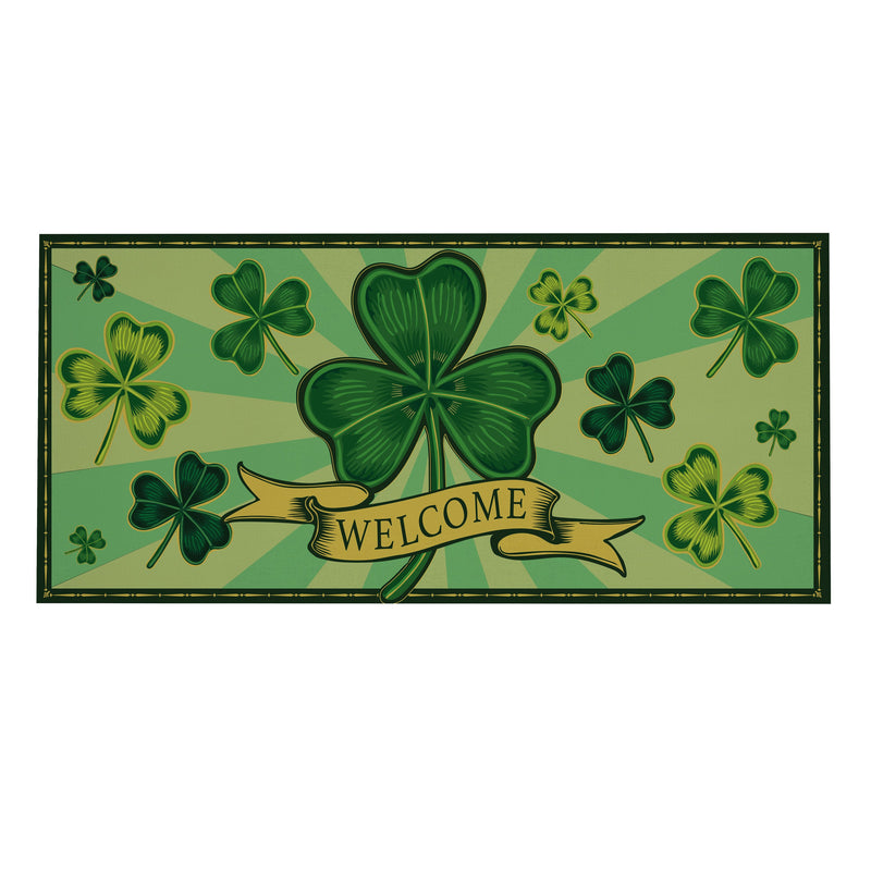 St Patrick's Days Shamrock Sassafras Switch Mat
