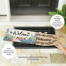 Hydrangea & Butterfly Sassafras Switch Mat
