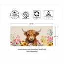 Hillside Pasture Highland Cow Sassafras Switch Mat