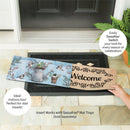 Snowbirds Chickadee Watering Can Sassafras Switch Mat