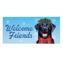 Happy Winter BlackLab Sassafras Switch Mat