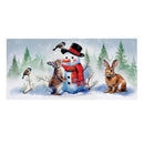 Snowman & Friends Sassafras Switch Mat