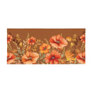 Autumn Twilight Wildflowers Flocked Coir Sassafras Switch Mat, 22"x10"