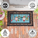 Heartfelt Cheer Vibrant Ornaments Sassafras Mat