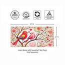 Lovebirds in Bloom Sassafras Switch Mat